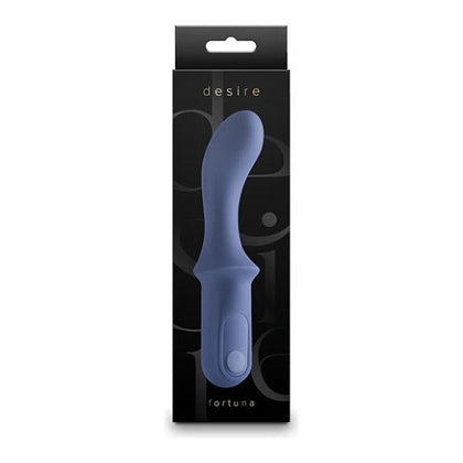 Desire Fortuna Cobalt Rechargeable G-Spot Vibrator - Model DF-001 - For Female G-Spot Stimulation - Cobalt Blue