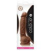 Colours Dual Density 5 inches Dildo - Realistic Pleasure for Him and Her - Model D5BROWN - Adult Naughty Store