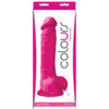 NS Novelties Colours Pleasures 8-Inch Silicone Dildo - Model X8, Pink - For Exquisite Pleasure and Sensual Delight - Adult Naughty Store