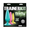 Firefly Anal Trainer Kit 3 Butt Plugs Multicolor: Expand Your Pleasure Boundaries with the Firefly Anal Trainer Kit - Model FT-3BPM