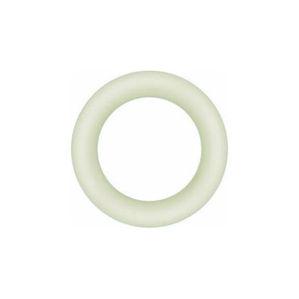 Firefly Halo Small Cock Ring Clear - Premium Silicone Glow in the Dark Performance Enhancer for Men - Model FFS-1001 - Snug Fit for Prolonged Pleasure and Intensified Climax - Adult Naughty Store