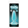 NS Novelties Firefly Pleasure Plug Small Blue - Illuminating Anal Pleasure for All Genders - Adult Naughty Store