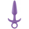 NS Novelties Firefly Prince Small Purple Glow in the Dark Silicone Butt Plug - Model FP-001 - Unisex Anal Pleasure Toy - Adult Naughty Store