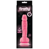 NS Novelties Firefly 5-Inch Glowing Silicone Dildo - Model FF-5P - Pink - For Intense Pleasure and Sensual Delights - Adult Naughty Store