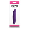 Inya Flirt - Dark Purple Flexible Rechargeable Silicone Vibrator for Sensual Stimulation - Adult Naughty Store