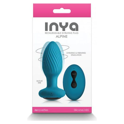 Inya Alpine - Teal
Introducing the INYA Alpine Remote-Controlled Gyrating Butt Plug - Model IA-TP001 - Designed for Unforgettable Pleasure in Teal - Adult Naughty Store