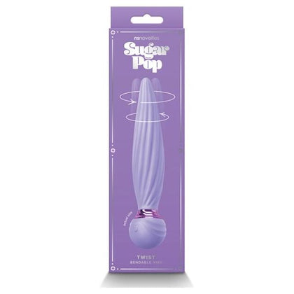 Sugar Pop Twist Bendable Vibe - Purple: The Ultimate Unisex Pleasure Experience with Intense Stimulation in a Vibrant Purple Hue - Adult Naughty Store