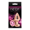 Rear Assets Rose Gold Medium - Pink Anal Plug for Sensual Pleasure - Adult Naughty Store