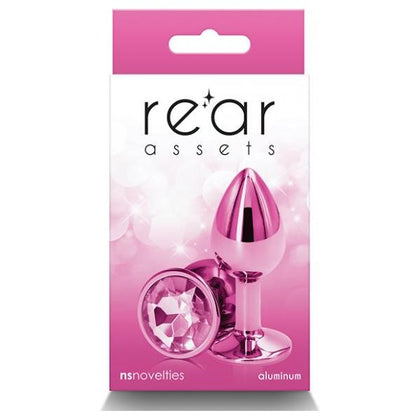 Rear Assets Small - Pink
Introducing the SensaToys Lightweight Chrome-Plated Anal Plug - Model RS-1001: A Sensual Delight for All Genders, Designed for Exquisite Pleasure in the Rear, in a Ca - Adult Naughty Store