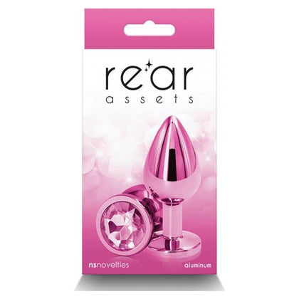 Introducing the Ravishing Pleasures Rear Assets Medium Pink Anal Toy - Model RA-125X for Sensual Excitement and Exploration! - Adult Naughty Store