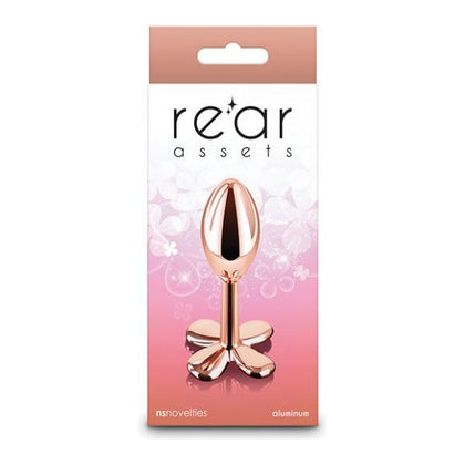 Introducing the Rear Assets Clover Anal Pleasure Toy - Rose Gold (Model RA-001) for Women: Discover Luxurious Sensations in Style 🌟 - Adult Naughty Store