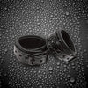 Sinful Black Ankle Cuffs: NS Novelties Midnight Collection - Model X1 - Unisex Bondage Restraints for Sensual Pleasure