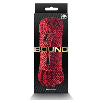 Bound Rope - Red: The Sensual Pleasure Enhancer for Couples - Model BND-001 - Unisex - Versatile Pleasure Rope in Passionate Red