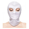 Fetish & Fashion Eyes Hood - Nylon Sensory Deprivation Mask FH-001 Unisex for Submissive Play - White