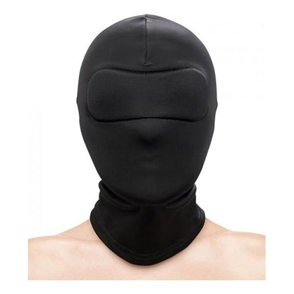 Fetish & Fashion Closed Hood - Sensory Deprivation Head Cover Toy FH-1001 - Unisex - Sensory Play - Black