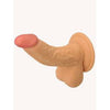 All American Whopper 6.5 Inches Realistic Dildo with Balls - Lifelike Pleasure for Both Genders - Beige - Adult Naughty Store