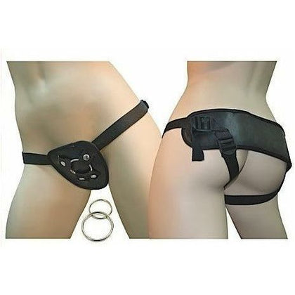 All American Whoppers Universal Harness Black - The Ultimate Strap-On Experience for Couples