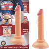 All American Mini Whoppers Straight Dong Beige - Realistic Suction Cup Dildo for Him and Her - Adult Naughty Store