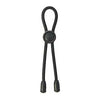 Nasstoys Mach Tuff Adjustable Silicone Cock Tie - Model MT-500 - For Men - Enhances Erection and Pleasure - Black - Adult Naughty Store