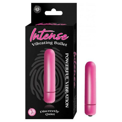 Nasstoys Intense Vibrating Bullet Pink - Model NVB-01 - Powerful Waterproof Bullet Vibrator for Intense Pleasure
