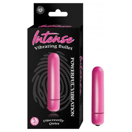 Nasstoys Intense Vibrating Bullet Pink - Model NVB-01 - Powerful Waterproof Bullet Vibrator for Intense Pleasure - Adult Naughty Store