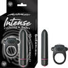 Introducing the Intense Cockring & Bullet Vibrator Black: The Ultimate Pleasure Companion for Couples