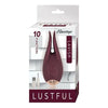 Lustful Lavish - Eggplant: 10 Function Dual Motor Silicone Stimulator for Women - Intense Pleasure in a Luxurious Eggplant Color