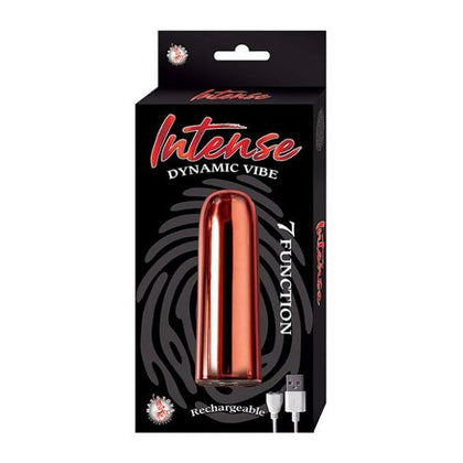 Intense Collection by Nasstoys - Dynamic Rechargeable Intimate Massager (Model DR-500) for Women - Clitoral Stimulation - Red