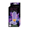 Introducing the Beat Magic Tickler Plug - Model BMT-10P: A Sensual Silicone G-Spot Vibrator for Ultimate Pleasure - Purple - Adult Naughty Store