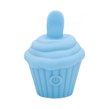 Cake Eater Flicker Stimulator - Model CE-1001 - Female Clitoral and Nipple Pleasure - Blue