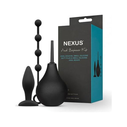 Nexus Beginner Anal Kit - Model NABK-001 - Unisex - Anal Pleasure - Black