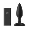 Nexus Ace Small Black Silicone Remote Control Butt Plug - Model NS-001 - For Beginners - Anal Stimulation - Adult Naughty Store