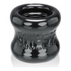 Oxballs Squeeze Ball Stretcher Black: The Ultimate Flex-TPR Hourglass Grip for Enhanced Pleasure - Adult Naughty Store