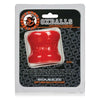 Oxballs Squeeze Ball Stretcher Red - The Perfect Enhancer for Intense Pleasure and Sensational Stretches