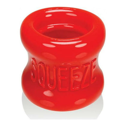 Oxballs Squeeze Ball Stretcher Red - The Perfect Enhancer for Intense Pleasure and Sensational Stretches