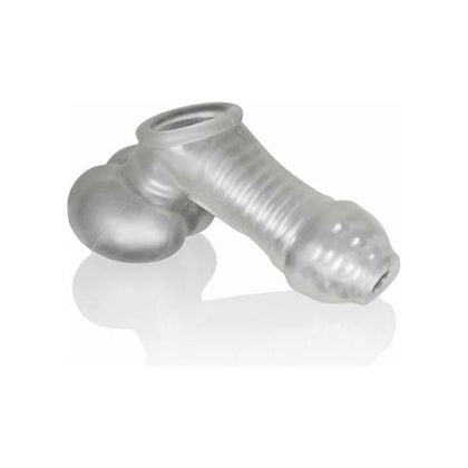 Oxballs Sackjack Wearable Jack Off Sheath - Clear Frost - Adult Naughty Store