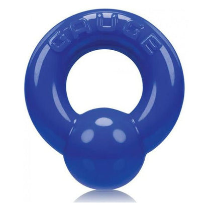 Oxballs Gauge Cock Ring Police Blue - Intensify Pleasure and Enhance Performance with the Oxballs Gauge Police Blue Cock Ring CR-123