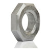 Oxballs Humpx XL Steel Cock Ring - Enhance Pleasure, Boost Confidence - Silver