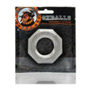Oxballs Humpx XL Steel Cock Ring - Enhance Pleasure, Boost Confidence - Silver