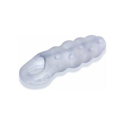 Oxballs Invader Cocksheath - Clear: The Ultimate Open-Ended Pleasure Sleeve for Intense Stimulation, Model INVADER, Unisex, Full Shaft Coverage, Clear - Adult Naughty Store