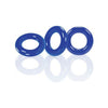 Oxballs Willy Rings - Blue Pack Of 3: The Ultimate Pleasure Enhancer for Men - Adult Naughty Store