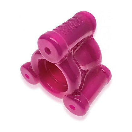 Oxballs Heavy Squeeze Ballstretcher - Hot Pink: The Ultimate Intimate Pleasure Enhancer for Men - Adult Naughty Store