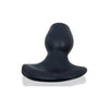 OXBALLS Morph-Hole 1 Gaper Plug Small - Black Ice: The Ultimate Ergonomic Silicone TPR/Silicone Gaping Plug for Intense Pleasure - Adult Naughty Store