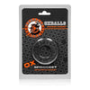 Oxballs Sprocket Stretchy Rubber Cock Ring - Model SR-12 - Male - Enhances Pleasure - Clear