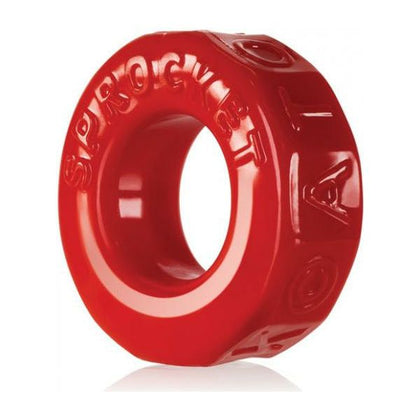 Atomic Jock Sprocket Cock Ring Red - The Ultimate Pleasure Enhancer for Men