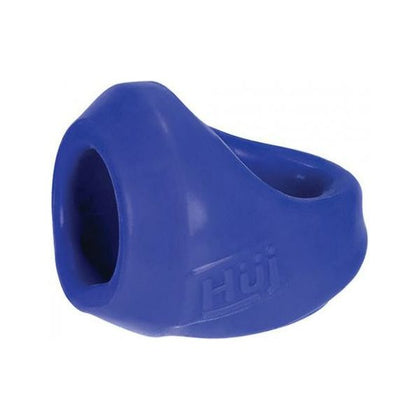 Hunkyjunk Clutch Cock & Ball Sling Cobalt Blue - Premium Silicone Cock and Ball Sling for Enhanced Pleasure, Model CJ-2021, Suitable for All Genders