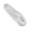 Hunkyjunk Swell Adjust Fit Cock Sheath Ice - The Ultimate Pleasure Enhancer for Men