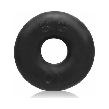 Big Ox Cockring - Oxballs Silicone TPR Blend - Model XYZ - Male - Enhances Girth and Provides Comfort - Black Ice