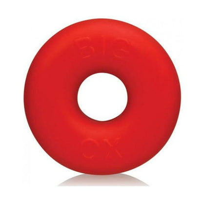 Big Ox Oxballs Cockring C-Ring Red Ice: The Ultimate Enhancer for Intense Pleasure - Model C-ROX-001 - Male - Unleash Your Passion and Amplify Sensations - Vibrant Red