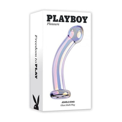 Boost your intimate pleasure with the Playboy Pleasure Jewels King Dildo - Clear, the ultimate choice for unparalleled pleasure.